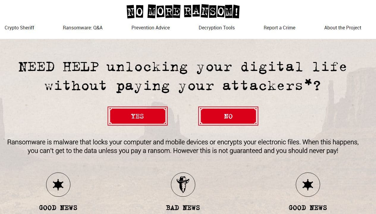 No More Ransom 1