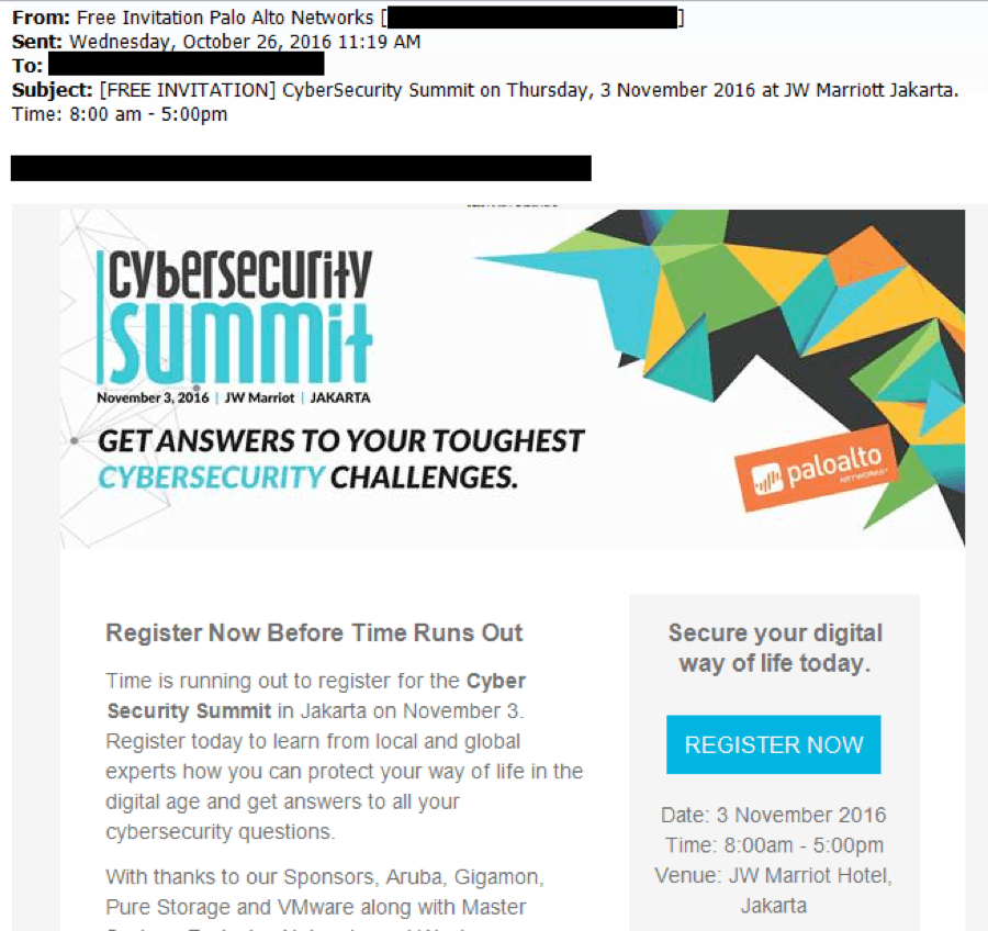 Lotus Blossom Chinese cyberspies leverage on fake Conference Invites in the last campaign