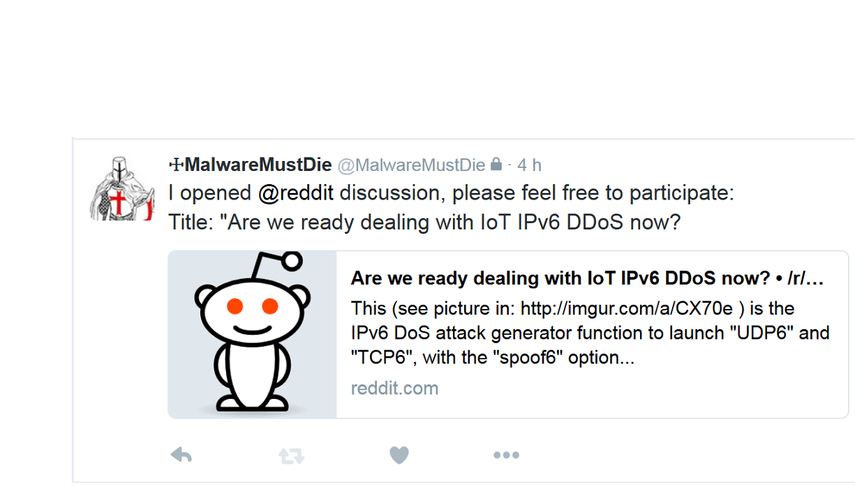 Exclusive: MalwareMustDie spotted a new IoT Linux/IRCTelnet malware made in Italy