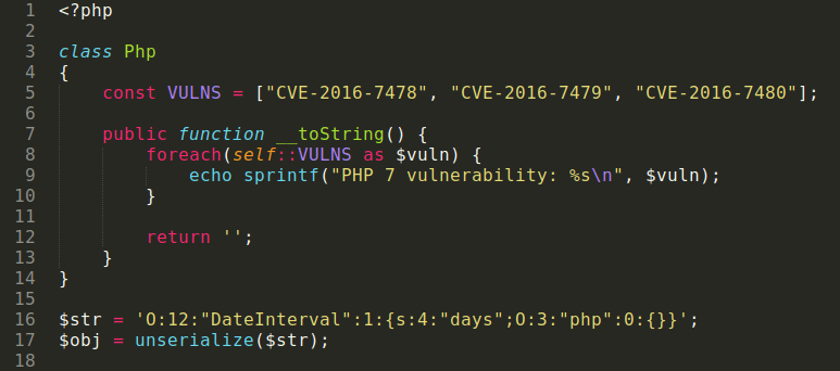 CheckPoint experts spotted Three Critical 0-Day in PHP 7