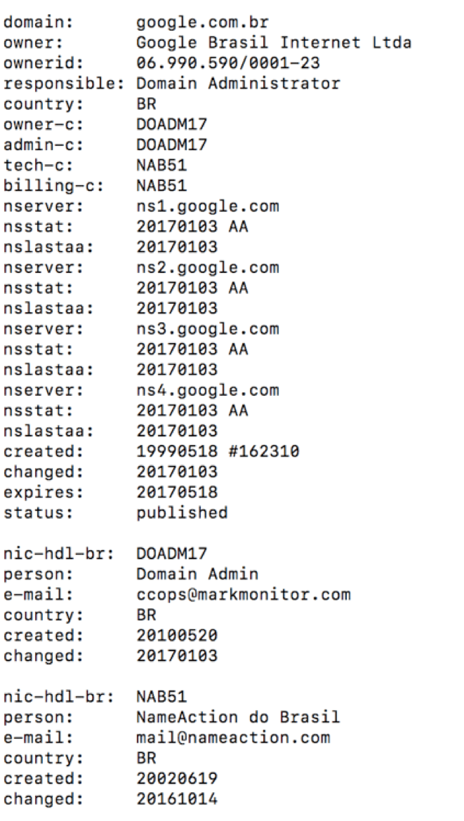 Did someone hack the Brazilian google.com.br?