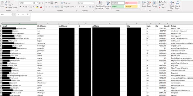 The 1.4 Billion records recently leaked come from the DB of the World’s Biggest Spam Networks