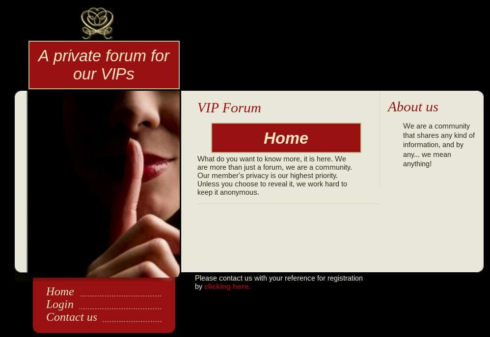 Dark web underground forum honeypot