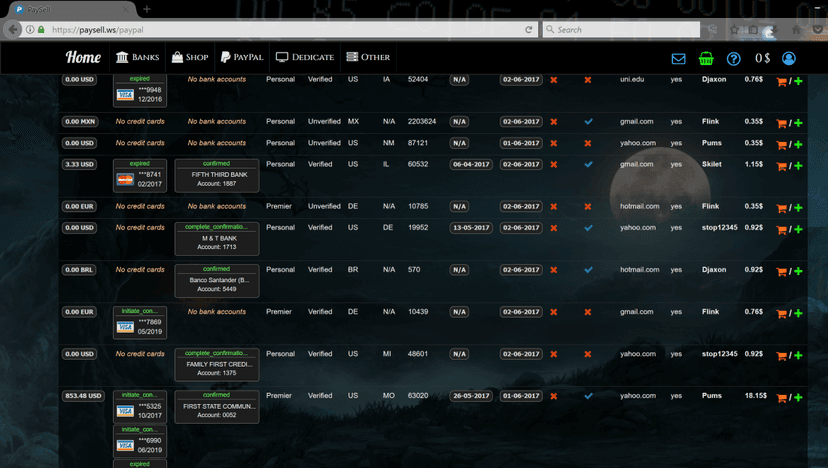 Jaff Ransomware campaigns linked to a black marketplace
