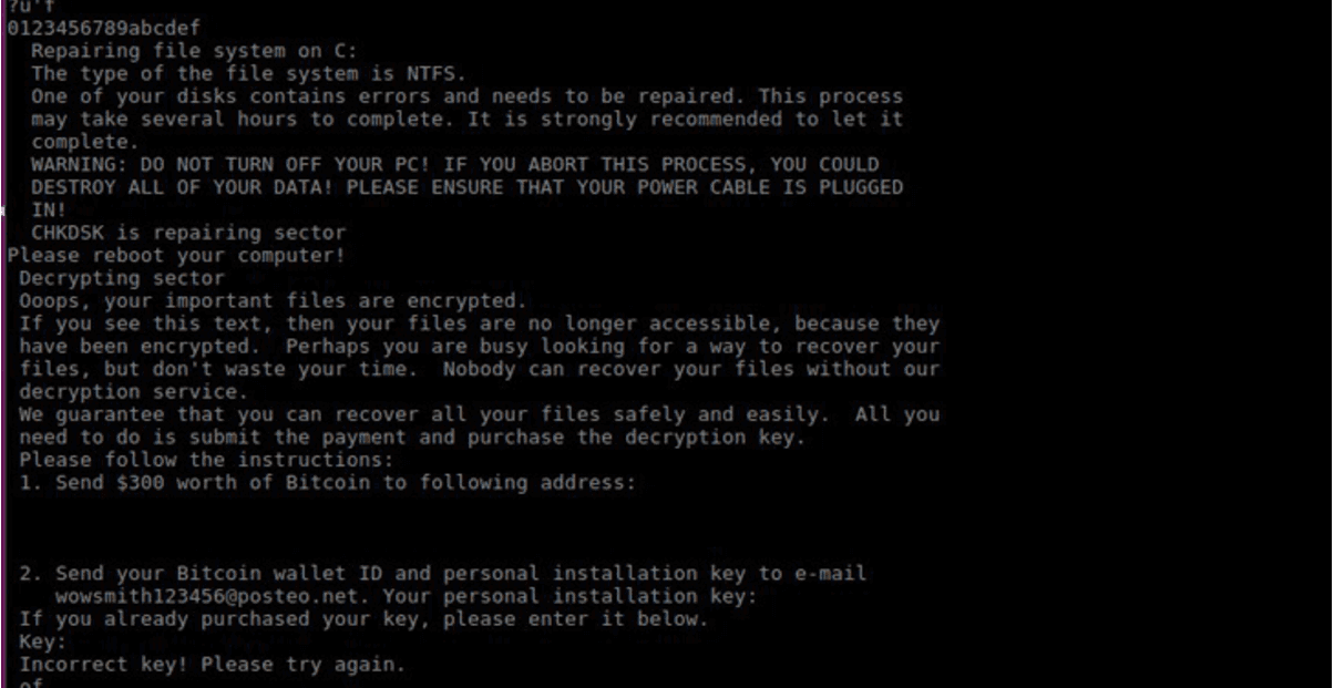 Perwrap ransomware