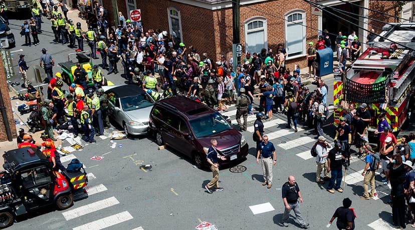 OpDomesticTerrorism – Anonymous takes down Charlottesville website after the incident