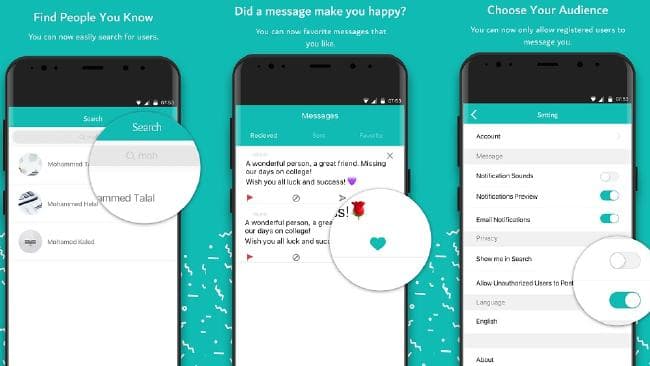 Sarahah app