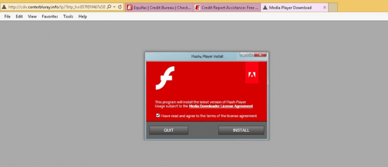 Equifax website redirected visitors to fake Flash update, it’s malvertising