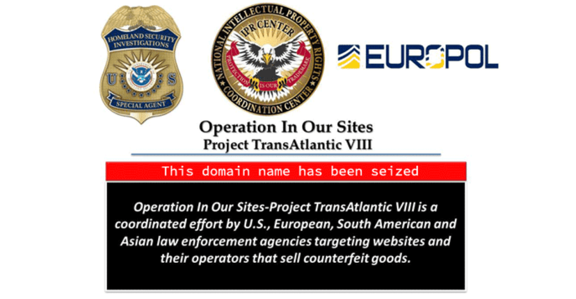 Op In Our Sites – Europol and other agencies seize over 20,500 domains for selling counterfeit products