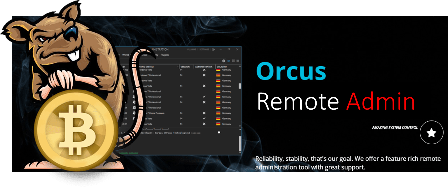 Orcus RAT Bitcoin