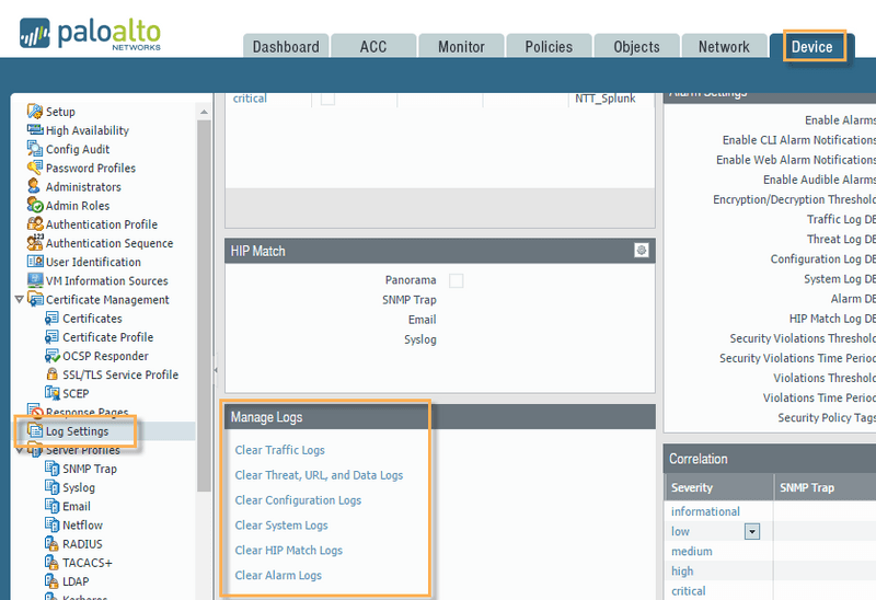 Palo Alto PAN-OS Networks Security Platform