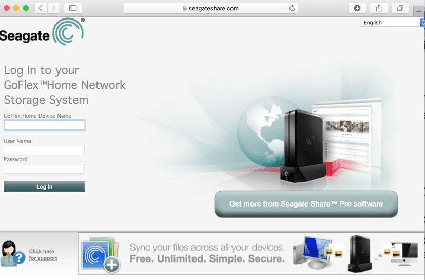 SaaS webservice for Seagate’s GoFlex Home Storage devices vulnerable to MiTM and XSS