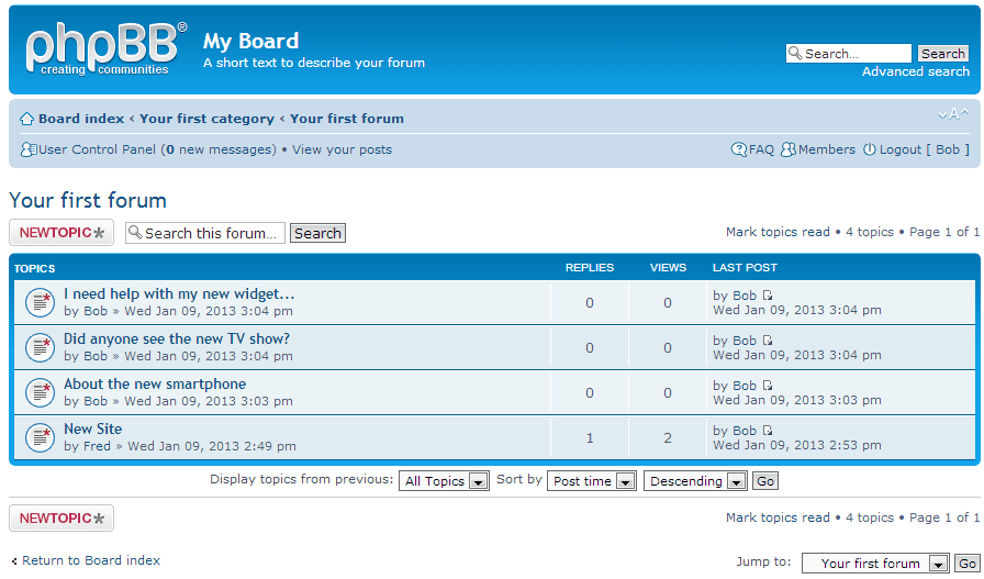 Download URLs for two packages of the phpBB forum software were compromised
