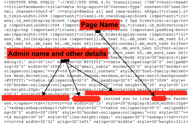 A vulnerability in Facebook exposed email and details of page administrator