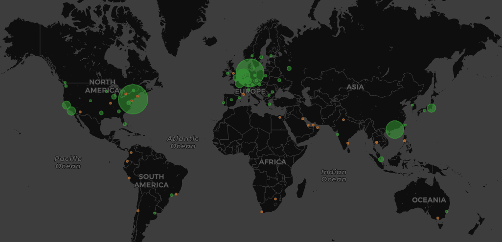 memcached DDoS attack sources