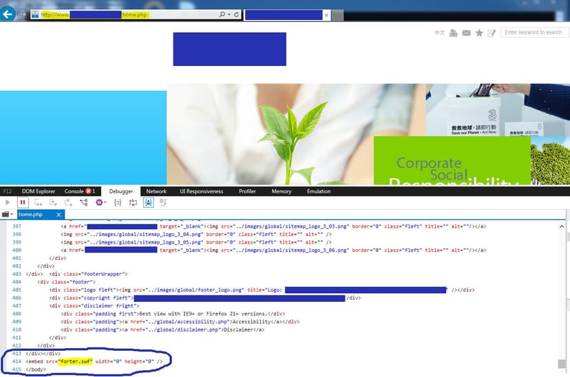 Experts uncovered a watering hole attack on leading Hong Kong Telecom Site exploiting CVE-2018-4878 flaw
