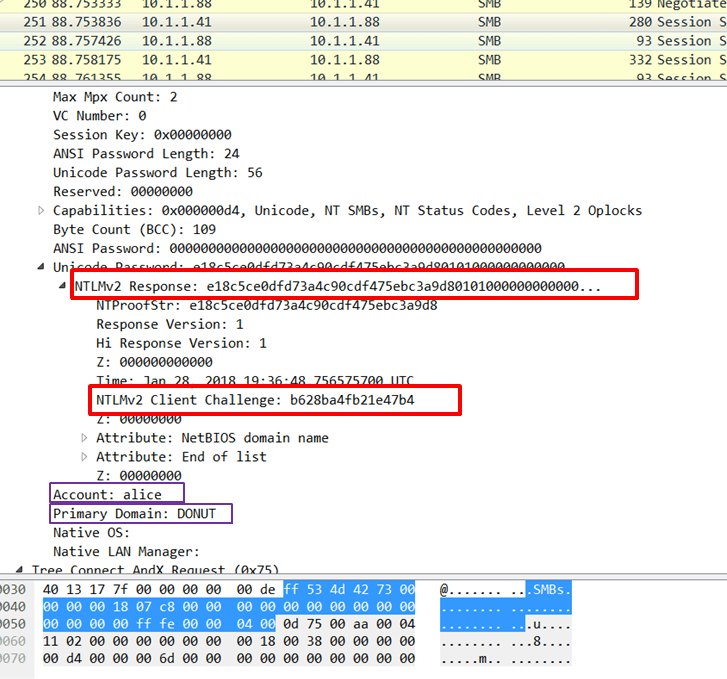 SMB attack NTLM hash