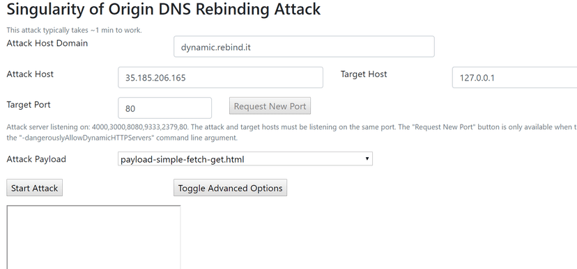 Security firm released Singularity, an open source DNS Rebinding attack tool