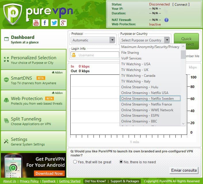 PureVPN Client