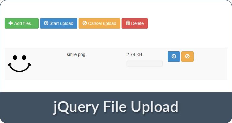 jQuery File Upload plugin