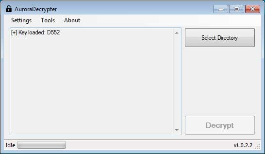 Did Aurora Ransomware infect you? You can decrypt file for free