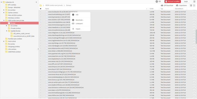 Security firm Recorded Future discovered the hacker behind Collection #1