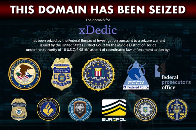 xdedic seized