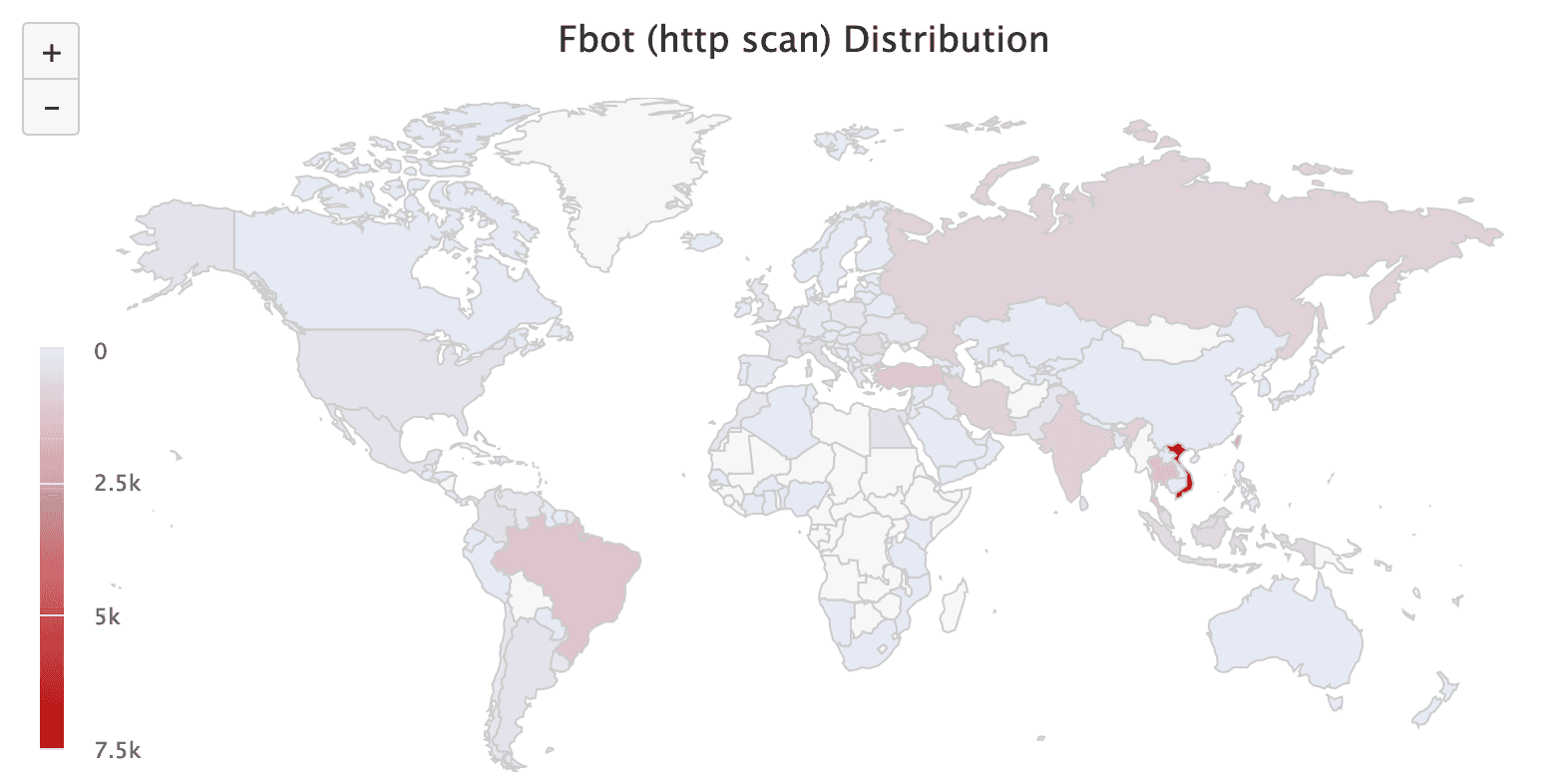 Fbot malware infections