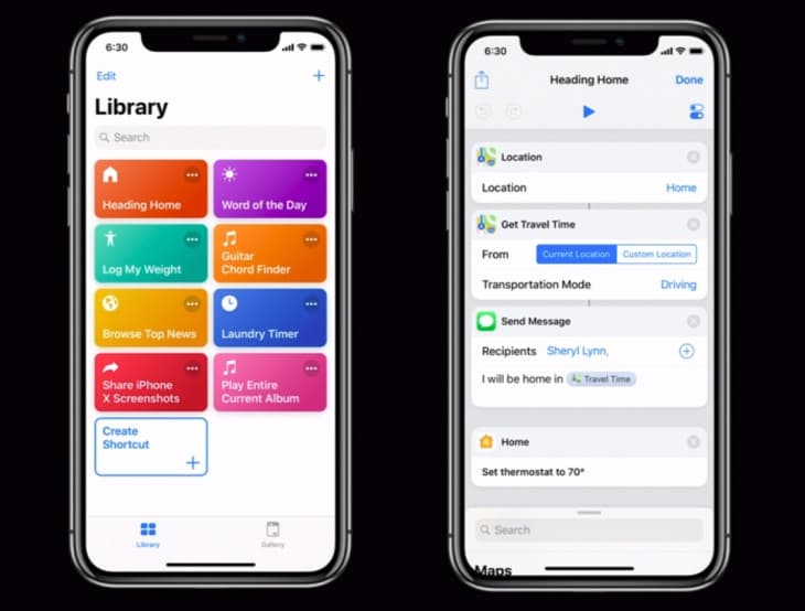 siri shortcuts