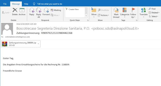 malspam campaigns jasperloader