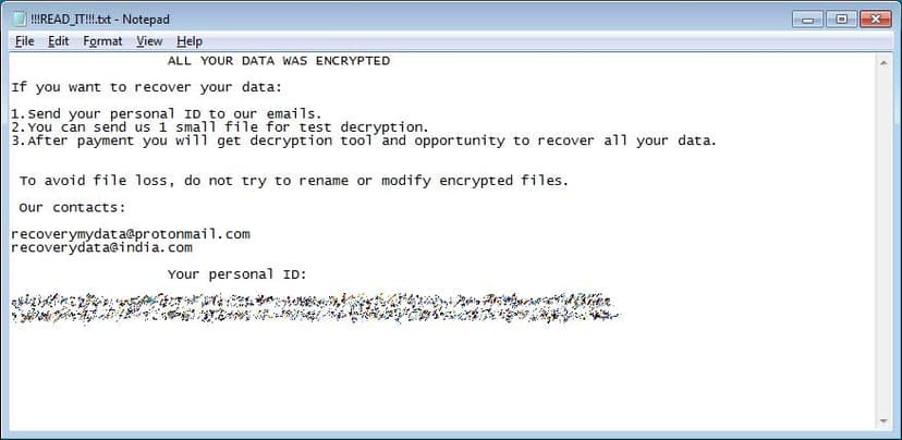 Victims of Planetary Ransomware can decrypt their files for free