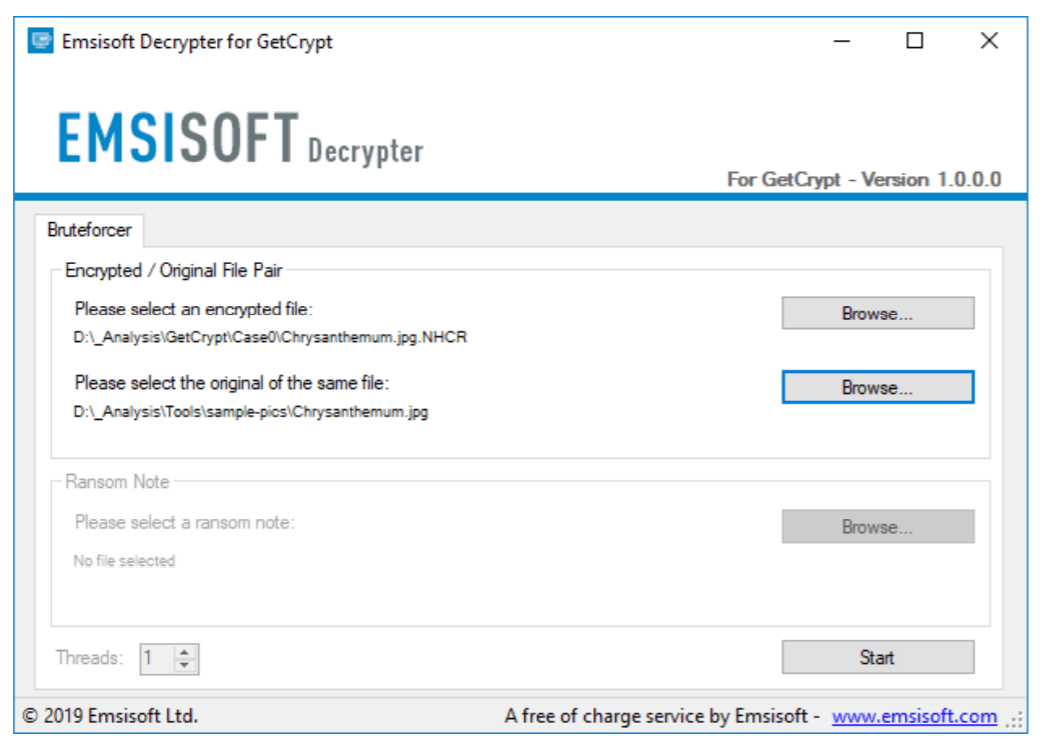 GetCrypt ransomware