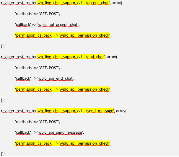 Vulnerability in WordPress Live Chat Plugin allows to steal and hijack sessions