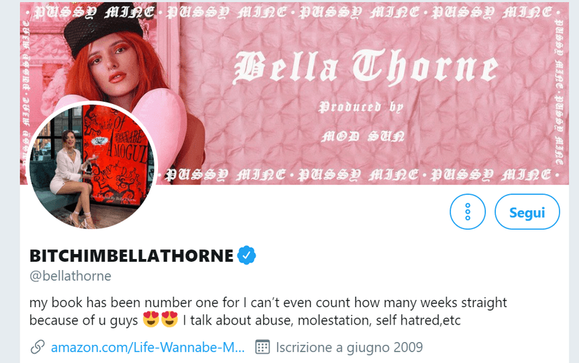 Bella Thorne published her private nude photos before a hacker that was threatening her