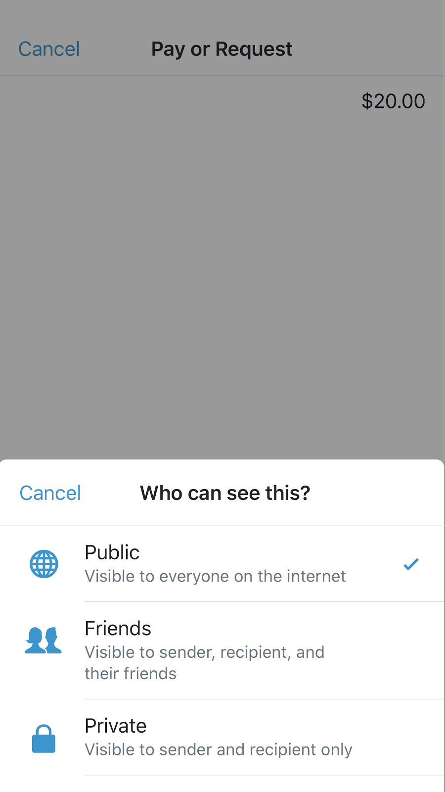 venmo privacy
