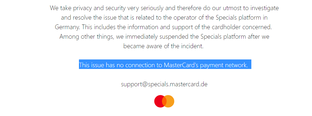Mastercard Priceless Specials