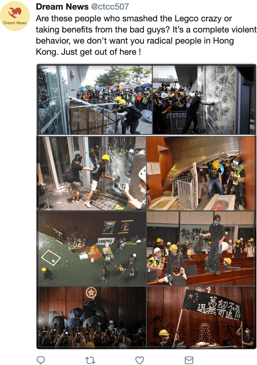Twitter ban Hong Kong