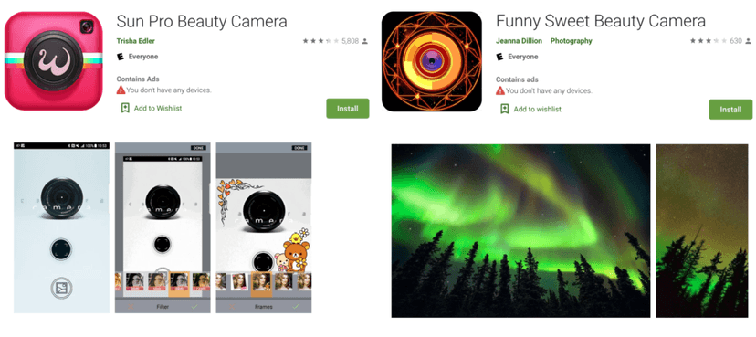 Two selfie Android adware apps with 1.5M+ downloads removed from Play Store