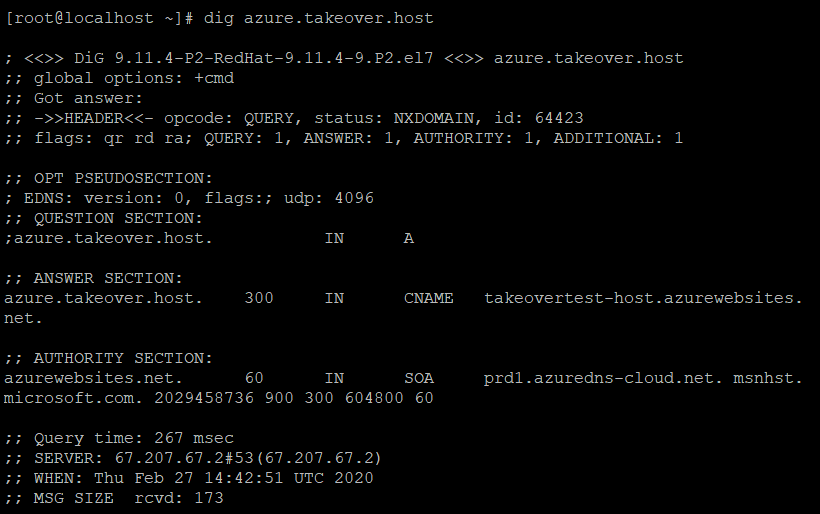 Microsoft sub-domains takeover