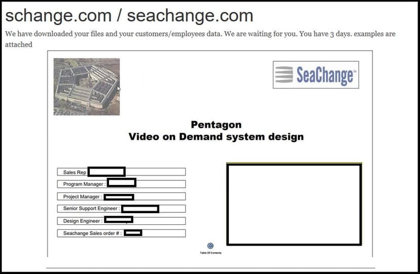 SeaChange video delivery provider discloses REVIL ransomware attack