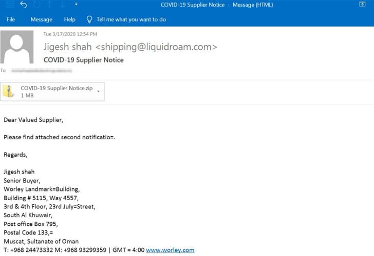 Crooks target Healthcare facilities involved in Coronavirus containment with Ransomware