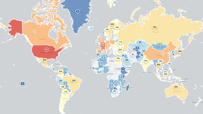 A daily average of 80,000 printers exposed online via IPP