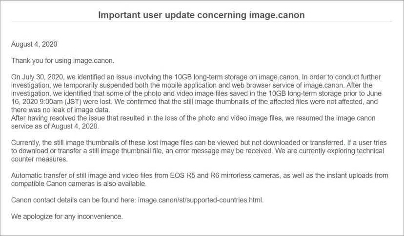 Did Maze ransomware operators steal 10 GB of data from Canon?