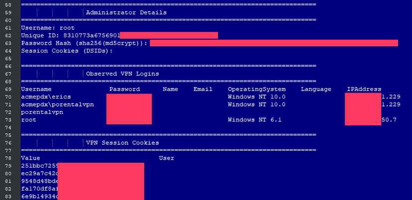 Hacker leaks passwords for 900+ Pulse Secure VPN enterprise servers