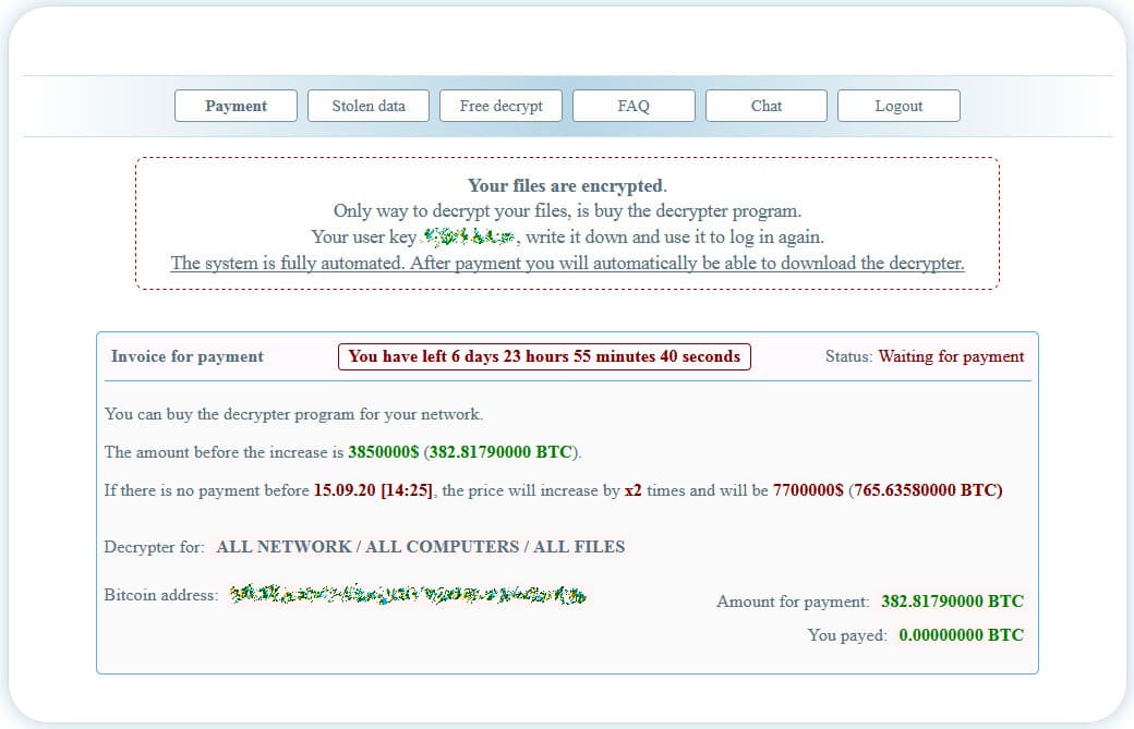Netwalker ransomware K-Electric