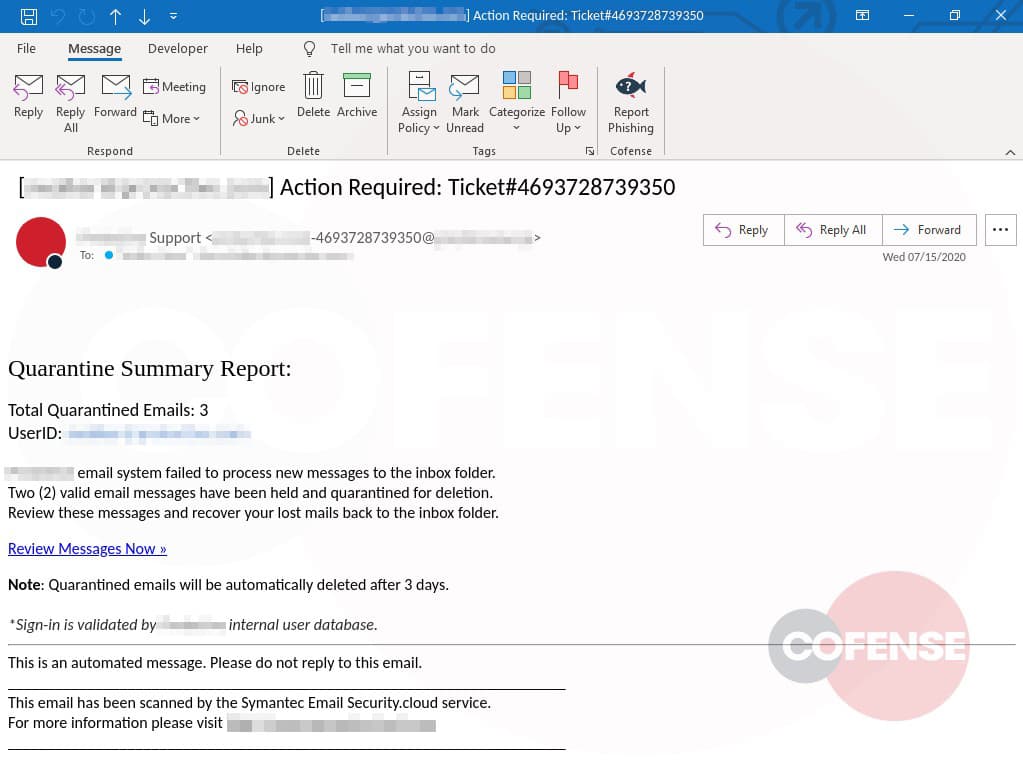 outlook credentials quarantine messages WM_email-redact-1.png.wm-1