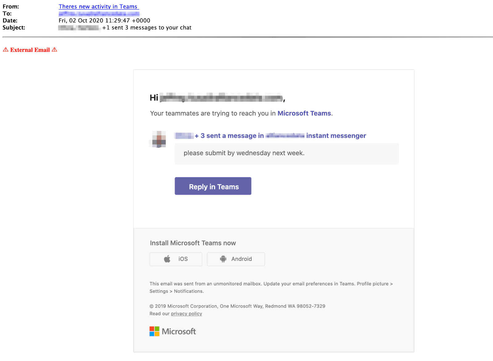 Microsoft Teams phishing campaign targeted up to 50,000 Office 365 users