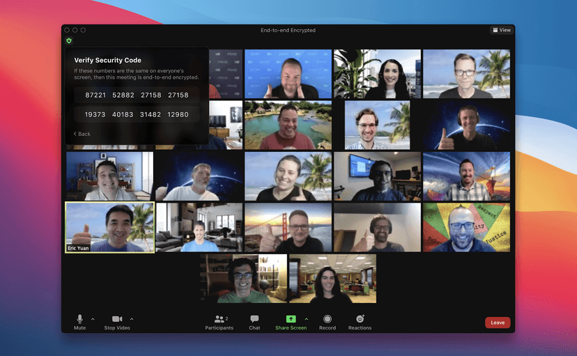 Zoom now supports end-to-end encrypted (E2EE) calls